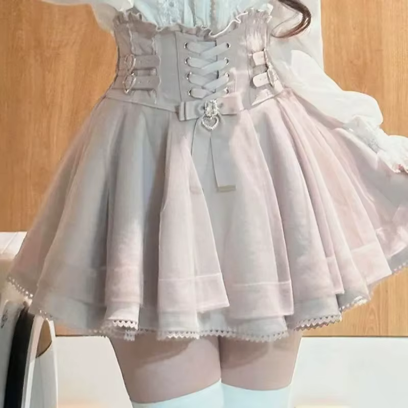 Lolita – jupe Min Y2k pour femme