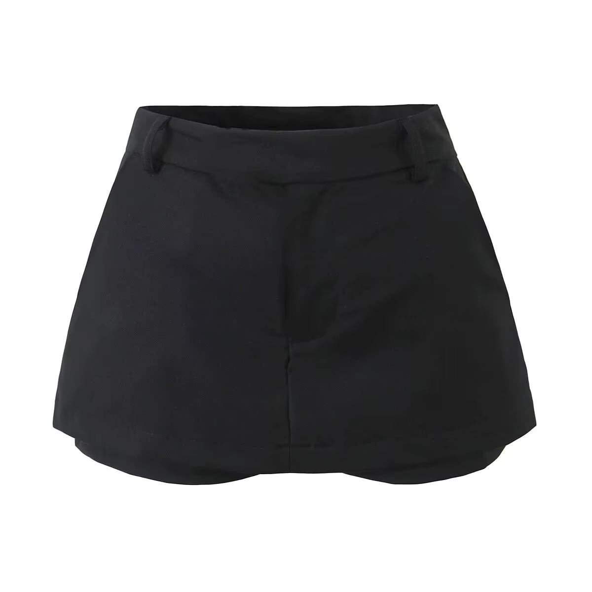 Jupe courte taille haute coréenne style Miu pour femme