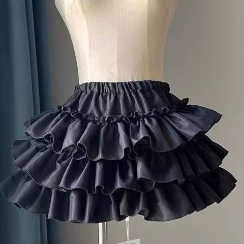 Mini jupes plissées japonaises Kawaii pour femmes, style JK, jupe pantalon Lolita douce, esthétique Y2k, taille haute à volants, Faldas 2026
