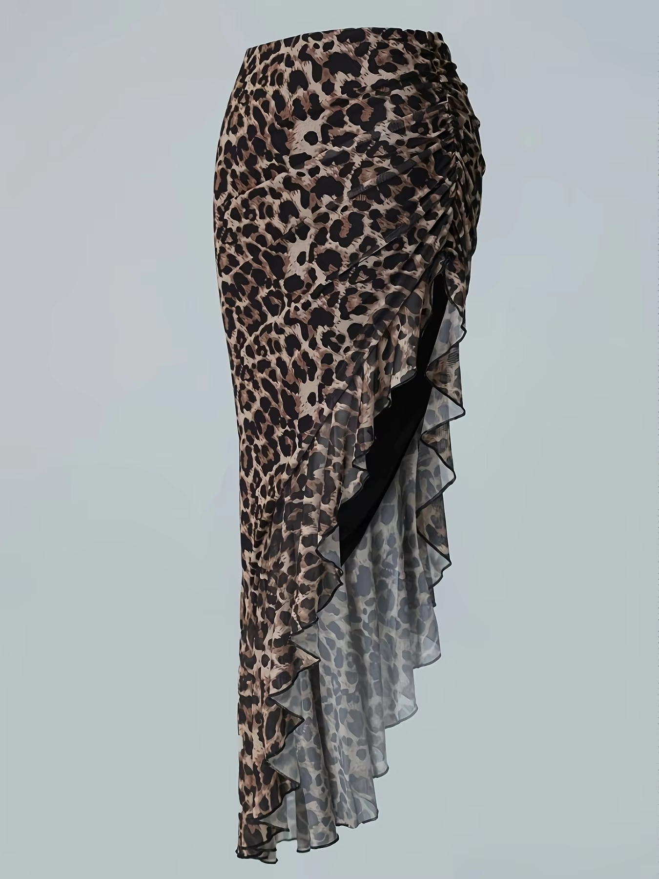 Jupe mi-longue sexy pour femme