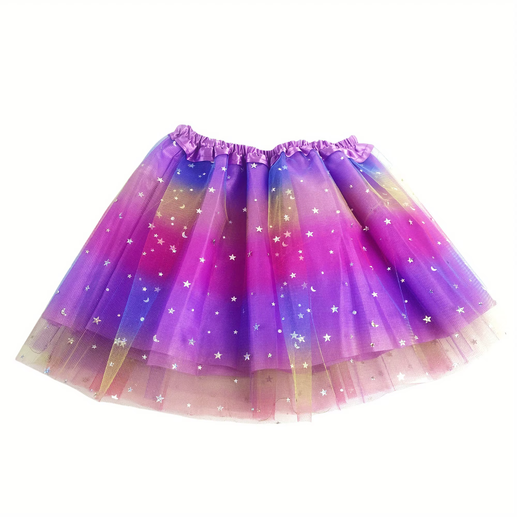 Jupe Tutu étoile lune scintillante pour filles