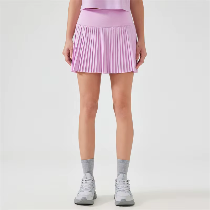 Femmes plissées sport Tennis jupes femmes taille haute Yoga Fitness jupe courte avec poches gymnase Golf ample Mini jupe avec poches