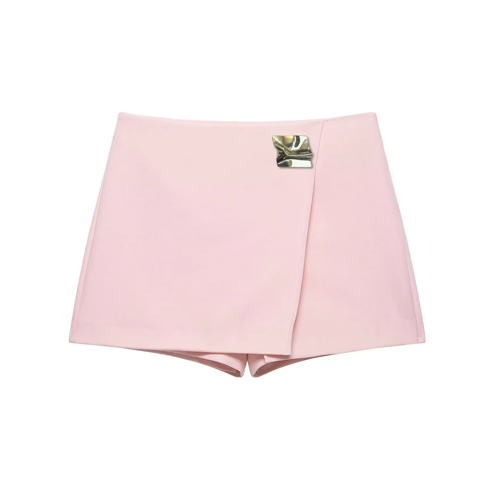 Jupe-pantalon asymétrique taille haute pour femme