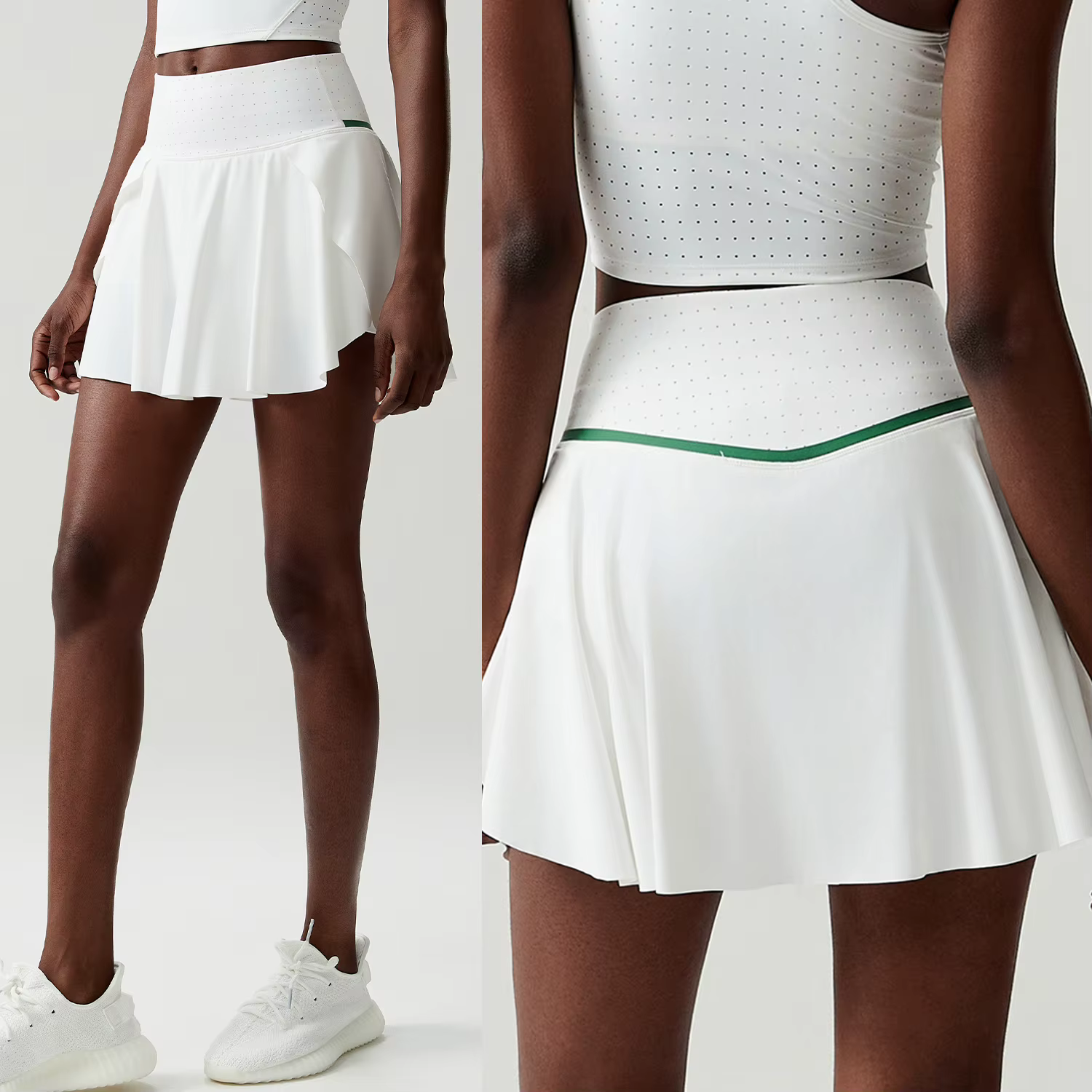 Jupe de Tennis d'été 2 en 1 pour femmes
