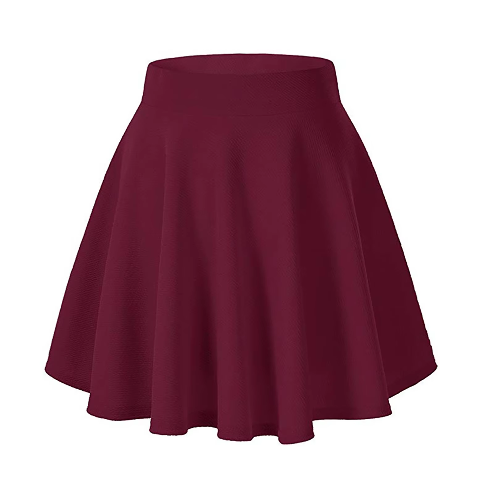 Jupe femmes mode basique Stretch évasé