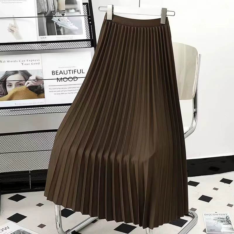 Hirsionsan-Jupes plissées pour femmes