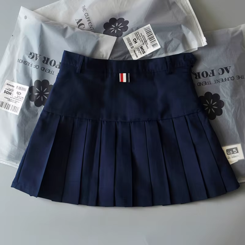 2025 nouvelle jupe mi-longue TB mode d'été pour femmes taille haute mince Mini